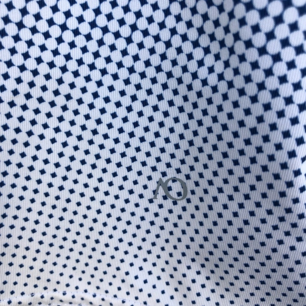 AndersonOrd Navy White Fade Performance Golf Polo M - Picture 7 of 13